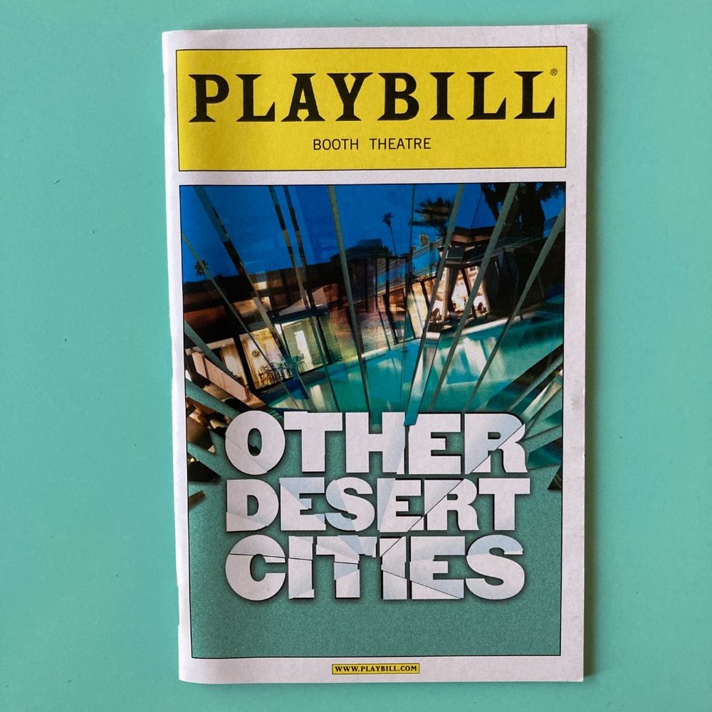 Playbill Other Desert Cities Rachel Griffiths Stockard Channing Stacy Keach New